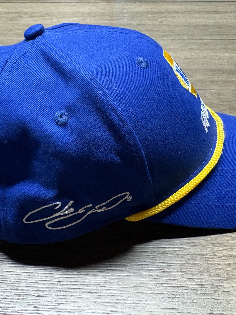 NAPA Racing Blue & Yellow Rope-Trim Cap - Picture 2 of 8